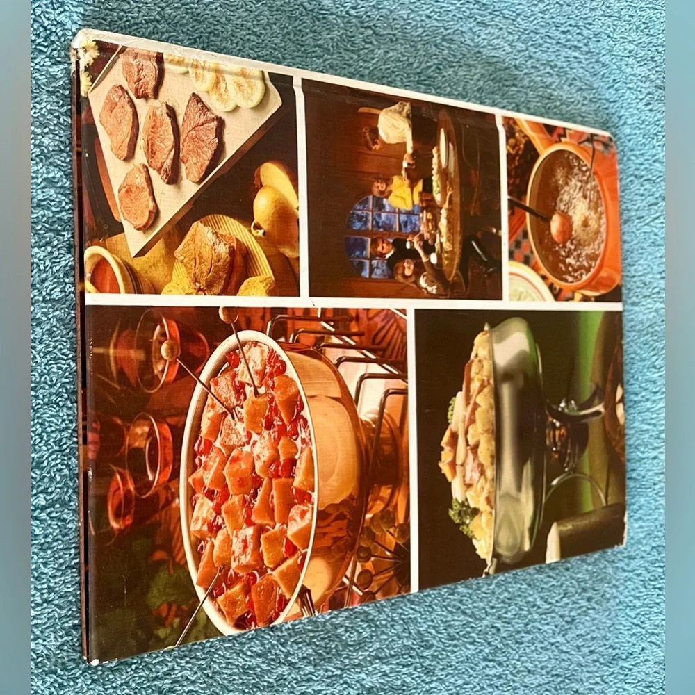 Vintage Better Homes and Gardens Fondue Cookbook Yellow Cover